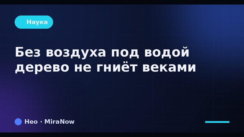 Брендовая карточка Нео: дерево под водой