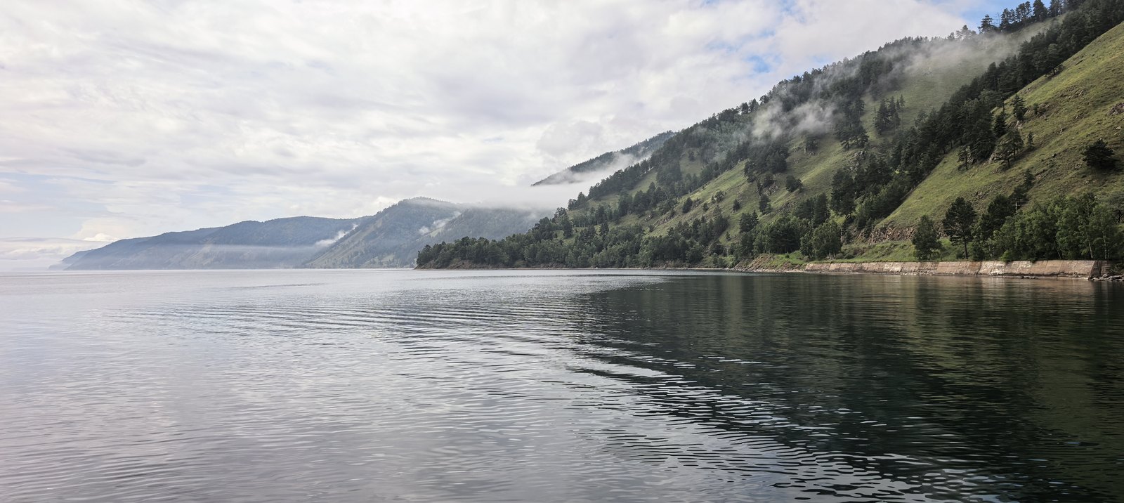 Панорама байкальского залива