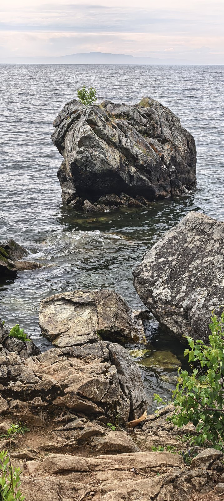 Каменная Черепаха у воды