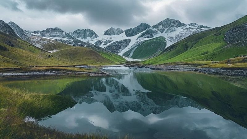 Зелёные холмы и фьорды Новой Зеландии